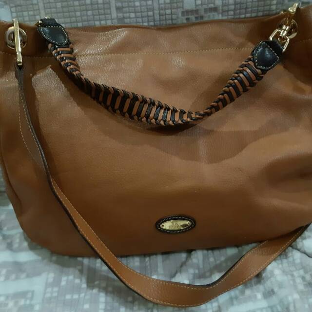 Tas Bonia Preloved / tas Original second / tas wanita coklat / Bonia Coklat