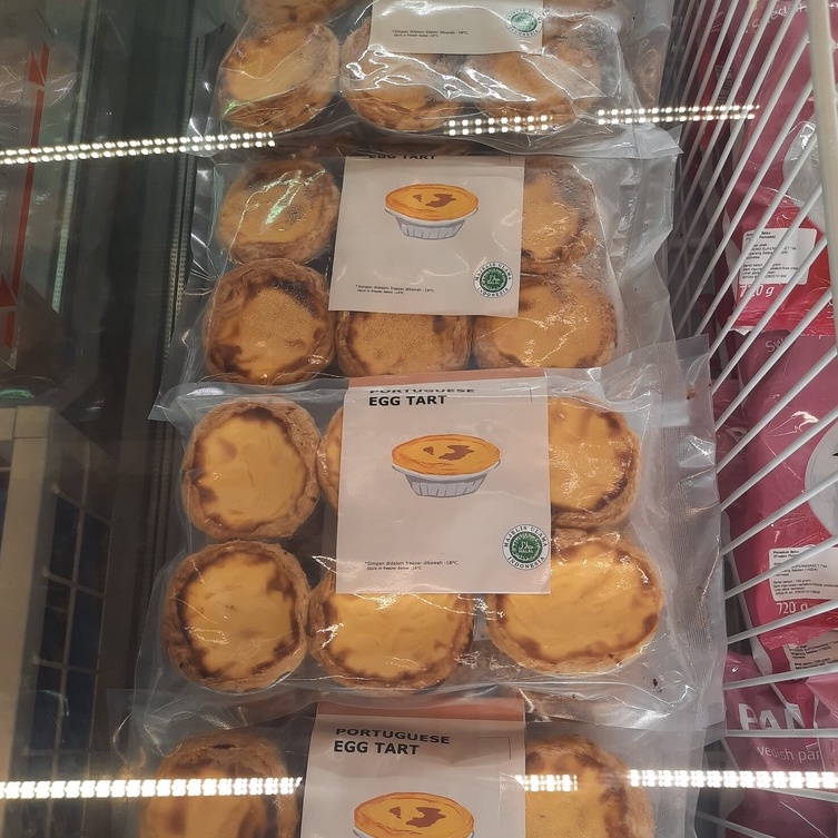 

Egg Tart IKEA isi 6