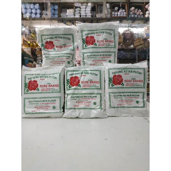 

Rose Brand Tepung Ketan Putih 500 Gr