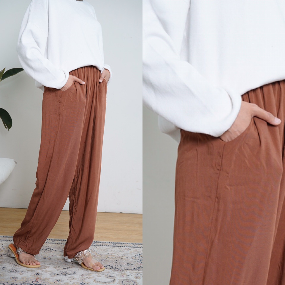 KULOT RAYON POLOS/ KULOT RAYON JUMBO/ CELANA RAYON