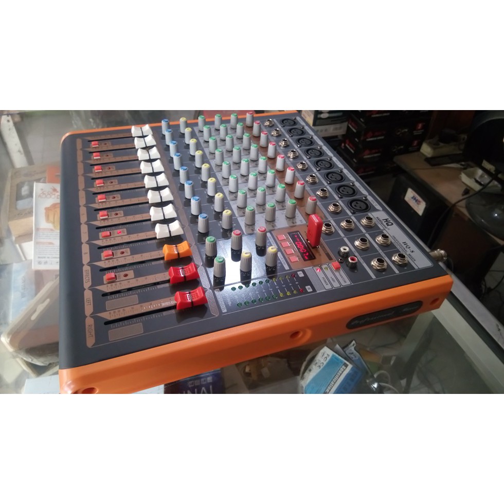 MIXER 8 CHANNEL MURNI LIVE USB DIGITAL HARDQUEST PREMIUM