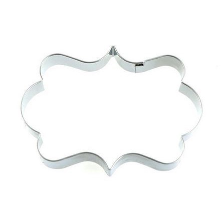 Stainless Steel Fondant Cutter - irregular Frames (3pcs)
