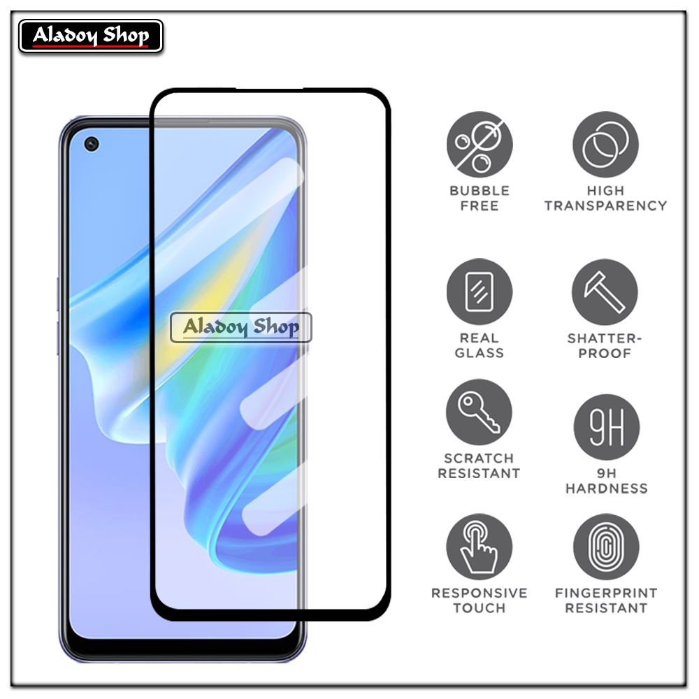 PAKET 2 IN 1 Tempered Glass Layar Oppo A95 4G 2021 + Tempered Glass Camera