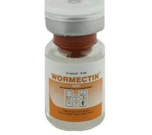 Wormectin 5ml dan 20ml + BONUS SPUIT