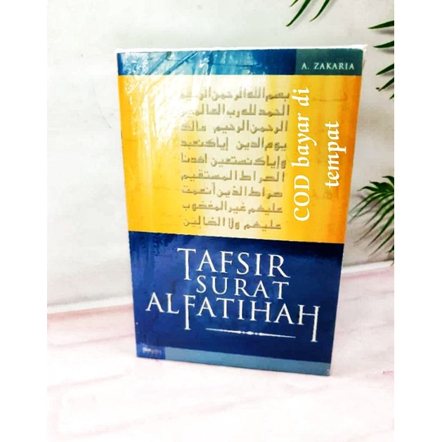 tafsir surat al-fatihah