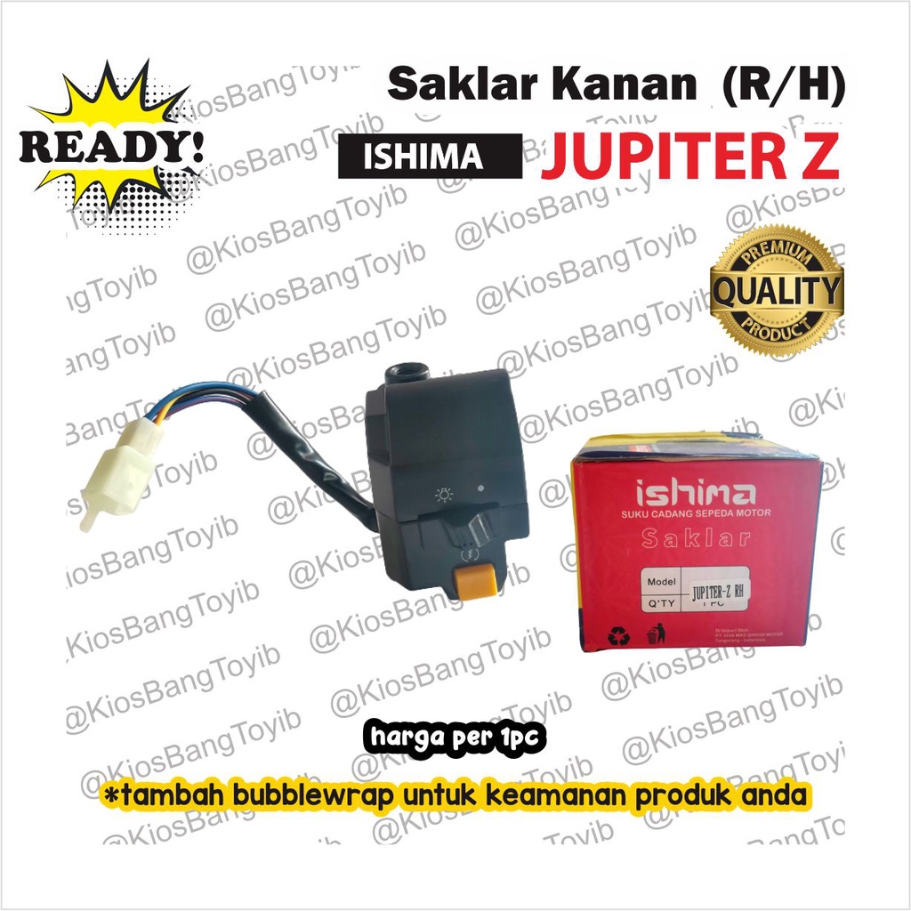 Saklar Holder Handle Switch Kanan Yamaha Jupiter Z (ISHIMA)