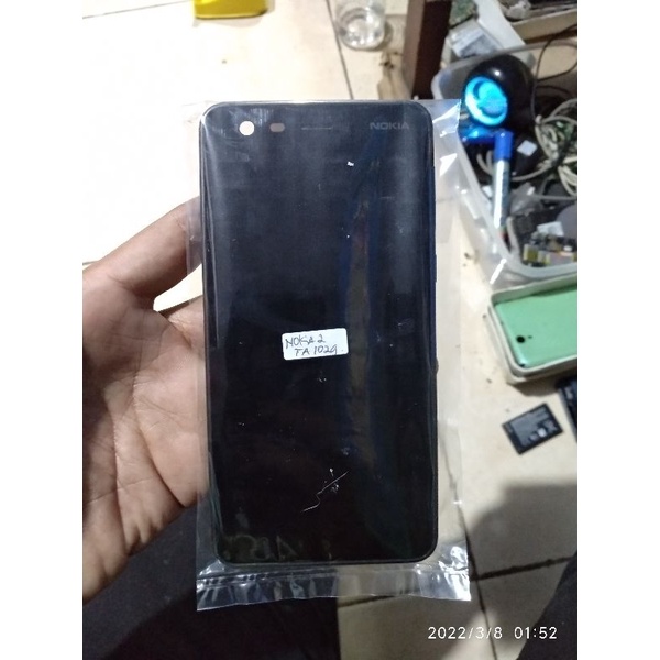 LCD NOKIA 2 TA 1026 original copotan plus frame