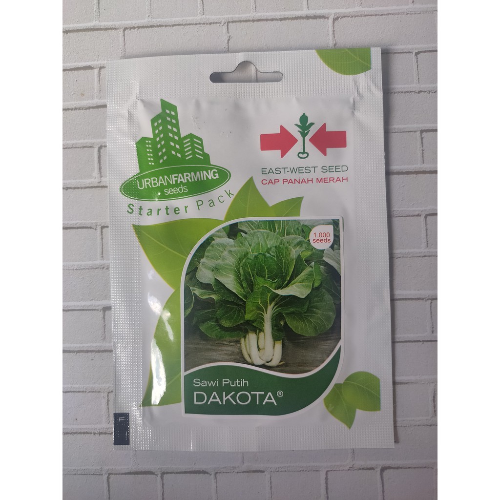 Benih Biji Sawi Putih Caisim Dakota (Panah Merah)