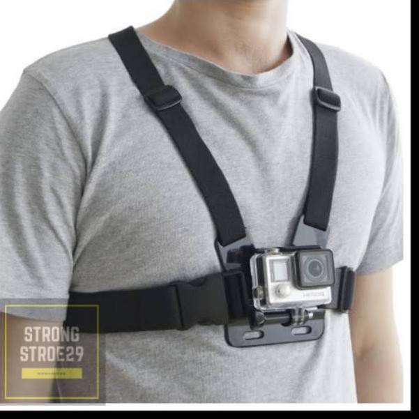 ★Termurah★ q-564 BODY CHEST STRAP HP CHEST BELT HP STRAP KAMERA HP PEGANGAN KAMERA TALI DADA HP BELT