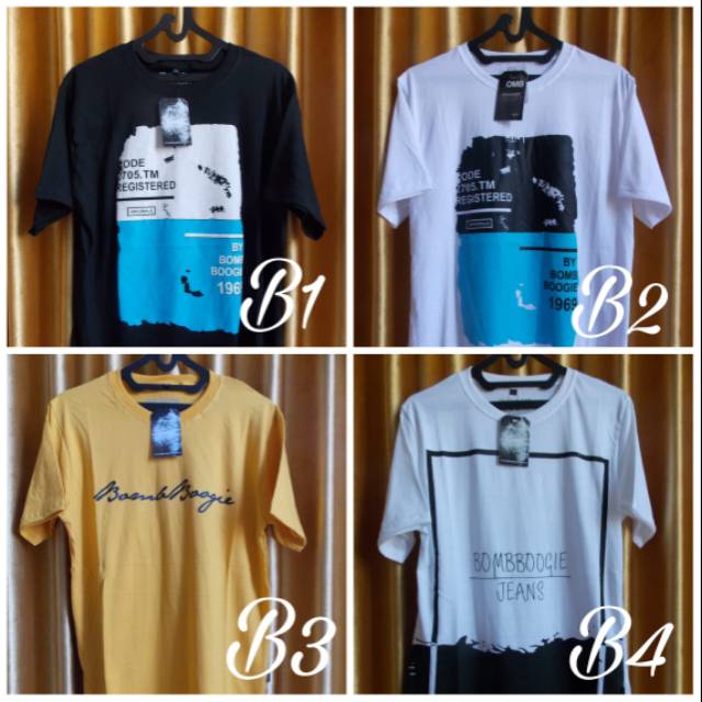 Promo Kaos Distro Boombogie termurahh