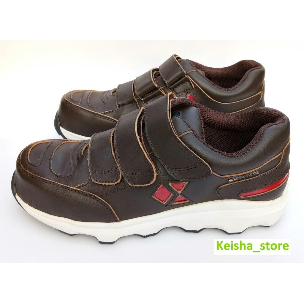 Safety Shoes Hiragana HRG-202 Coklat-Murah-Bergaransi