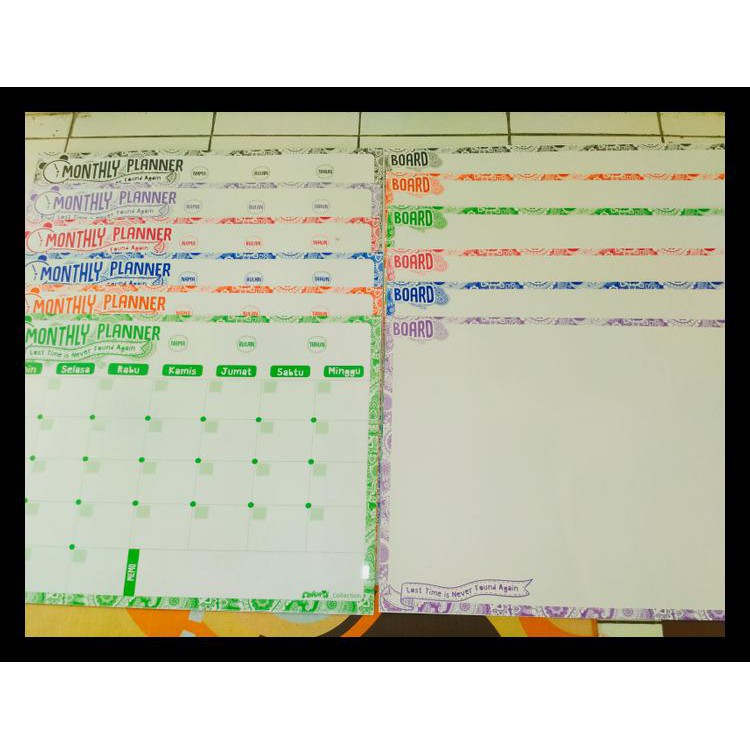 

Hot Product Schedule Board Keren