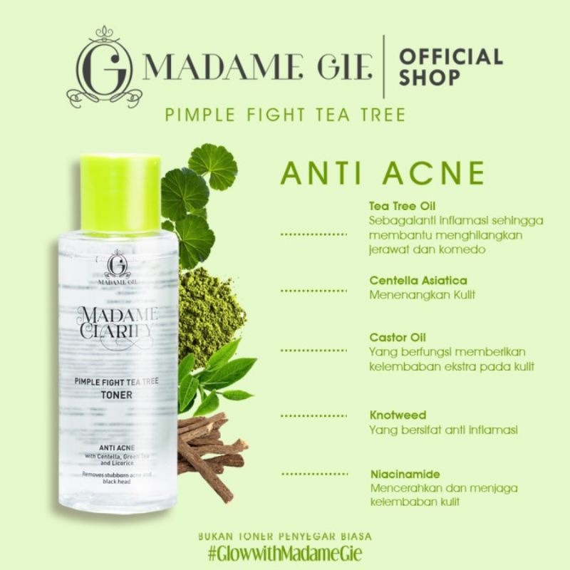 Madame Gie Madame Clarify Face Toner