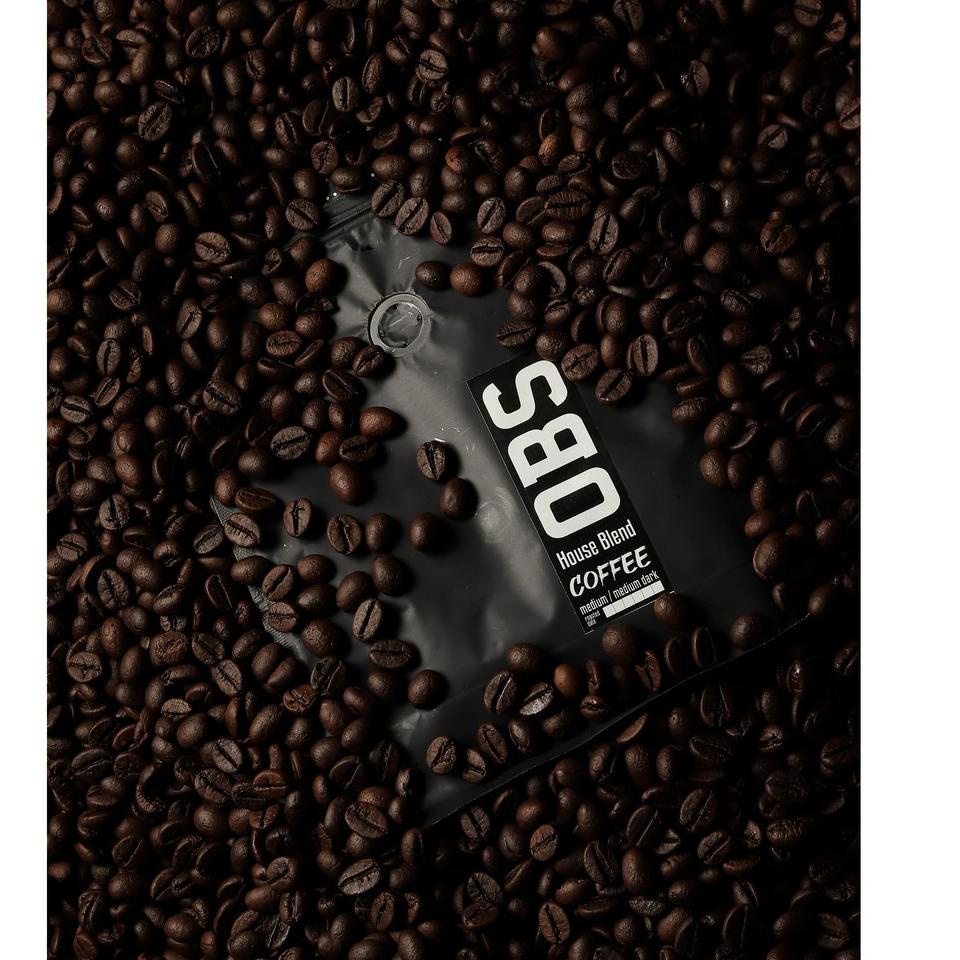 

FLASH SALE Kopi Houseblend 250 gram Biji/Bubuk | Arabika Robusta 250 gr | OBS Coffee House Blend 250gr ღ 881