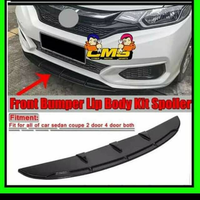 Front lips bemper universal lips bemper tambahan bemper depan universal
