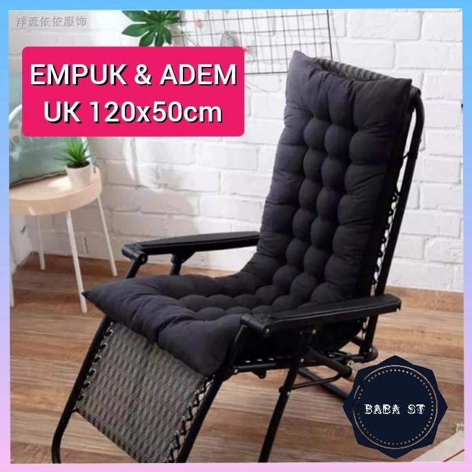 Alas Duduk Kursi Kayu / Kursi Malas 50 x 120 cm