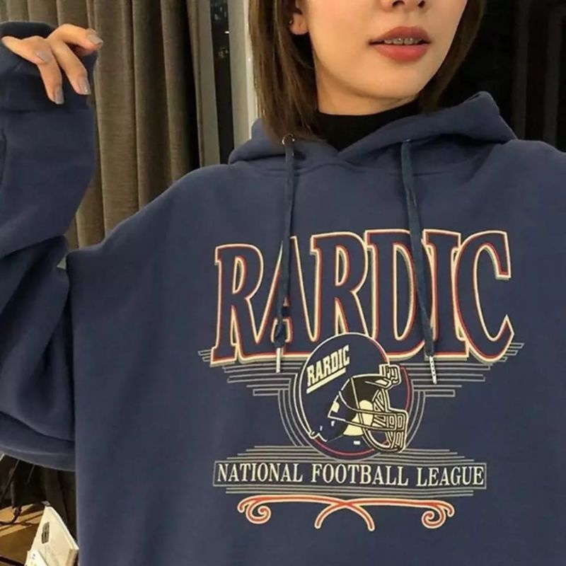 RARDIC SWEATER HOODIE UNISEX FLEECE TEBAL TERBARU'