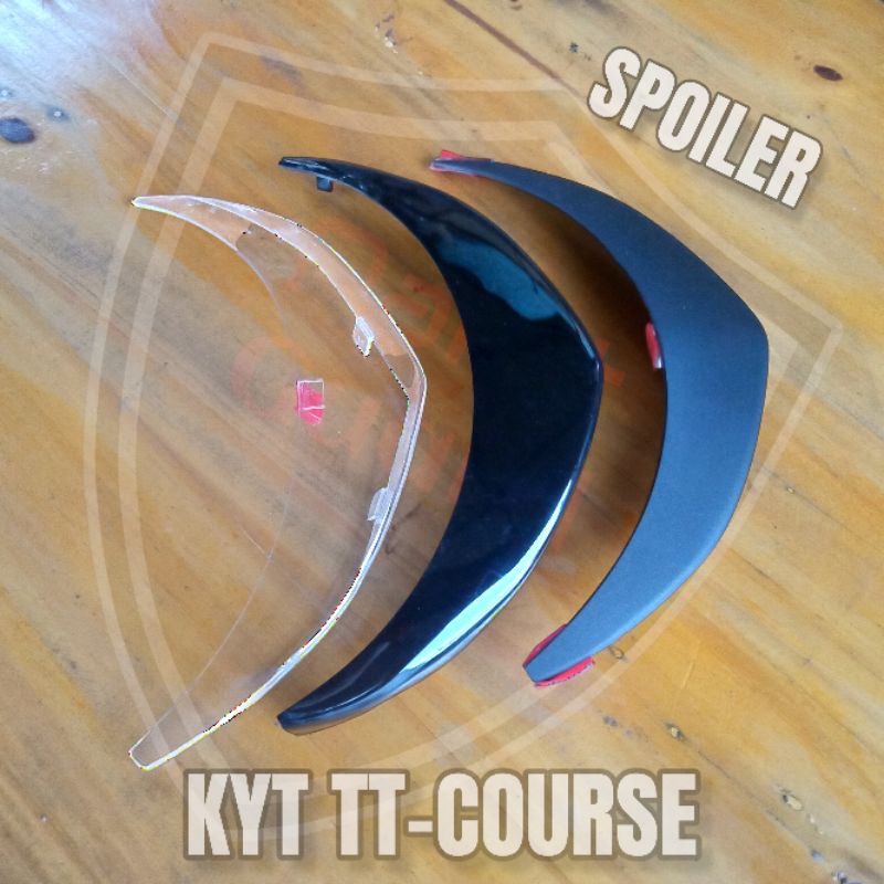 spoiler winglet kyt tt course - accesories spoiler 3D kyt tt-course