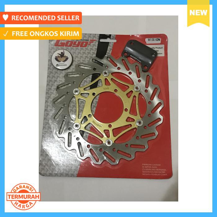 PIRINGAN CAKRAM VIXION OLD NVA NVL VIXION NEW DEPAN LEBAR PLUS BREKET