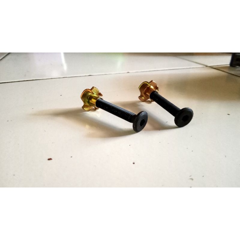 Baut cakar speaker M6/baut speaker mur cakar M6 kunci L