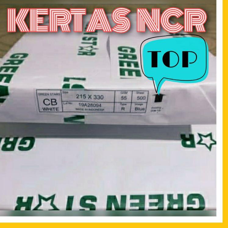 

Diskon Terunik Kertas NCR / carbonless paper, TOP/ ATAS (CF) - PUTIH
