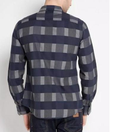 Limited Edition | KODE-234 | KEMEJA CARDINAL JEANS  ORIGINAL PRIA LENGAN PANJANG HITAM BAJU KAMEJA K