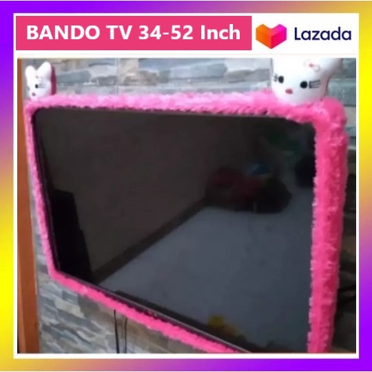 BANDO TV KARAKTER 14 Inch Sampai 52 Inch Bahan Bulu Rasfur Lembut