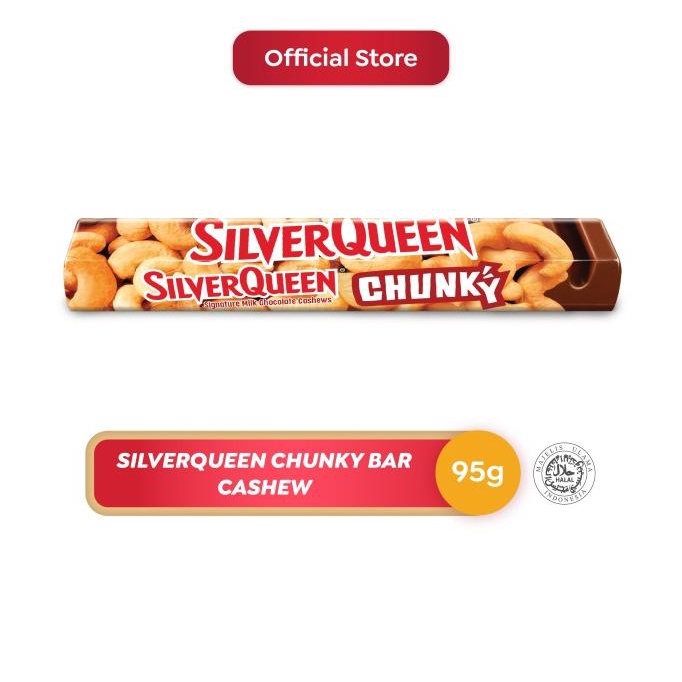 

Silverqueen Chunky Bar Cashew 95 g