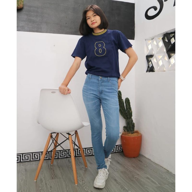 Celana Jeans Wanita Premium Ukuran Tanggung 22,24,26 Celana Jeans Cewe