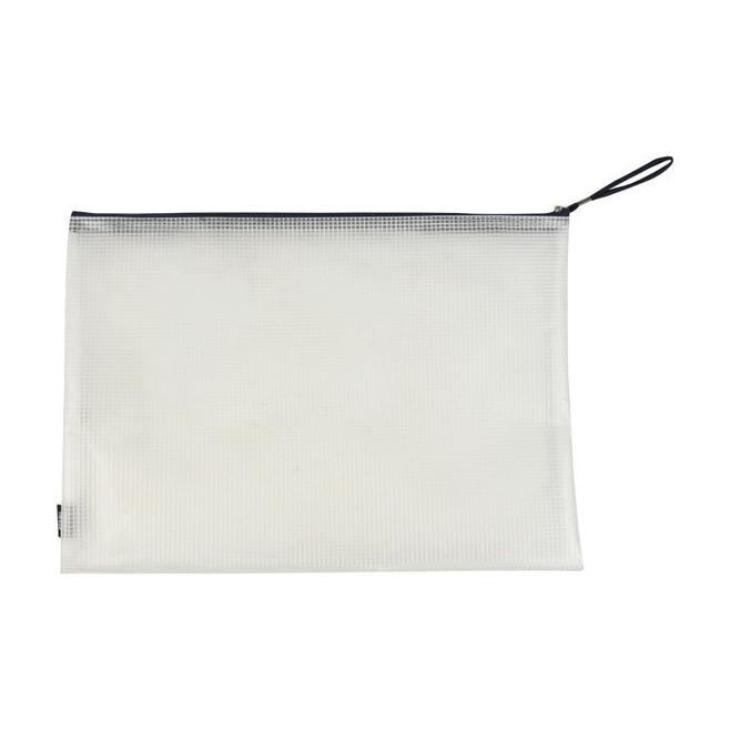

ataru pouch travel mesh dengan resleting a4 - biru