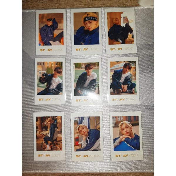 Polaroid Pola Photocard PC Beyond Felix Changbin Hyunjin Stray Kids SKZ