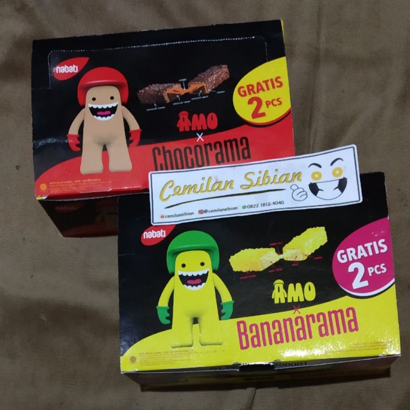 

Nabati Amo x bananarama / x Chocorama (1 Box/20+2 pcs)