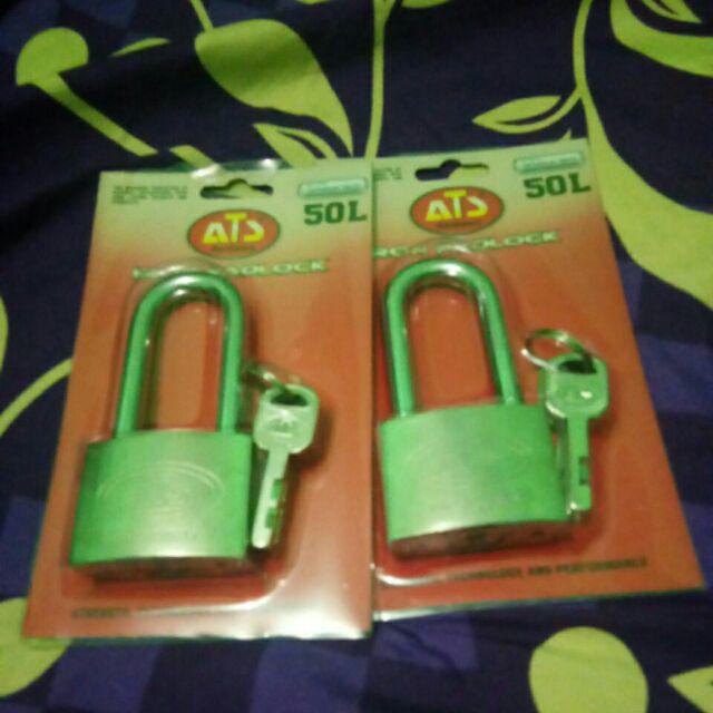 Kunci Gembok Ats 50 Mm Leher Panjang. Kuat Dan Tahan Lama.gembok Pagar