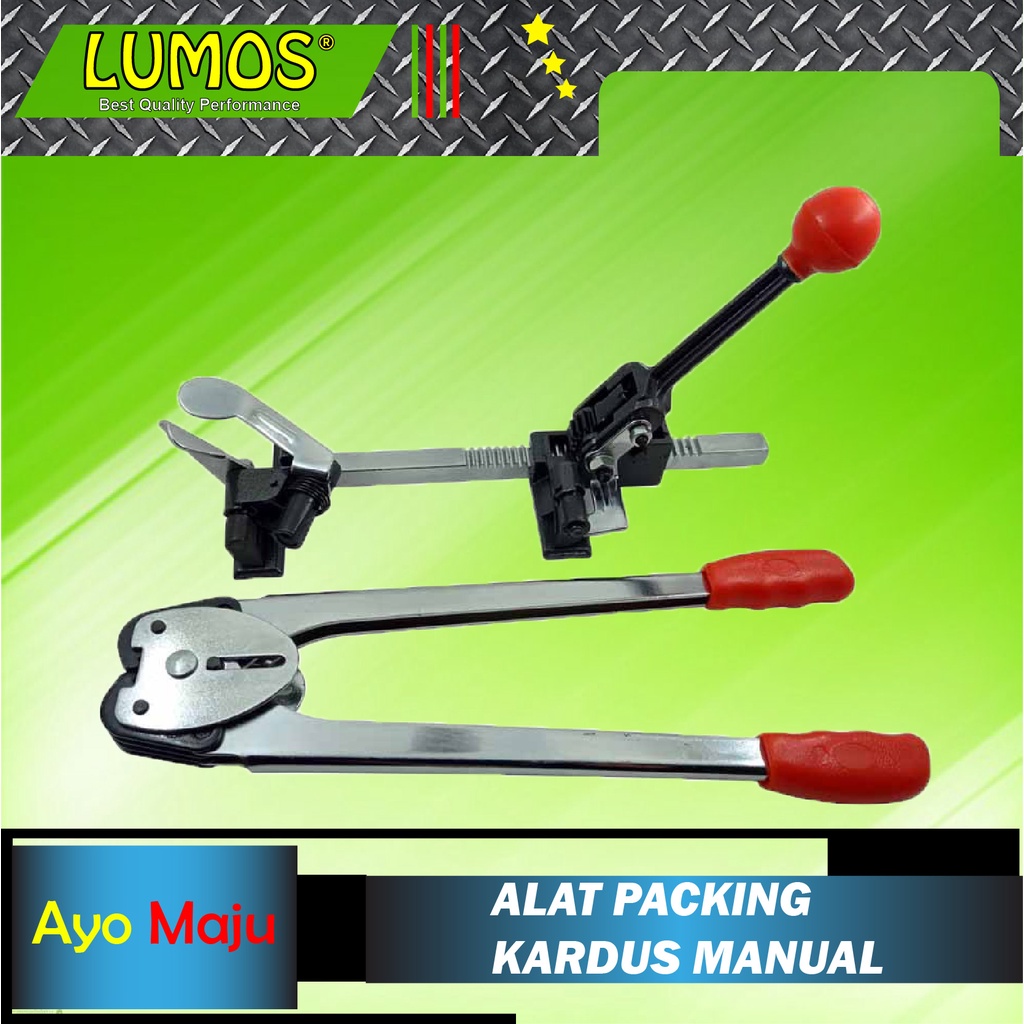

Alat Packing Kardus manual PVC Tali Strapping Plastik Packing Tool