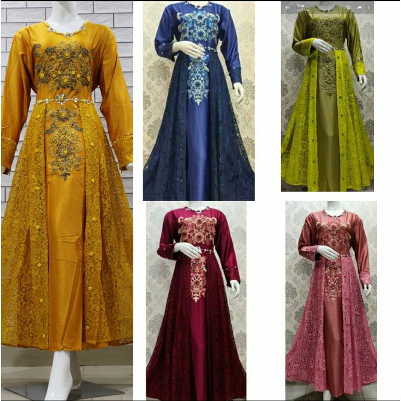 GAMIS PESTA MUSLIMAH