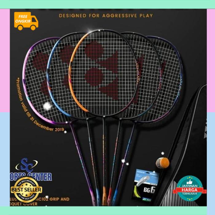 Paket Komplit Raket Sesuai Gambar Raket Badminton Yonex Astrox Smash Bundle Komplit Original COD