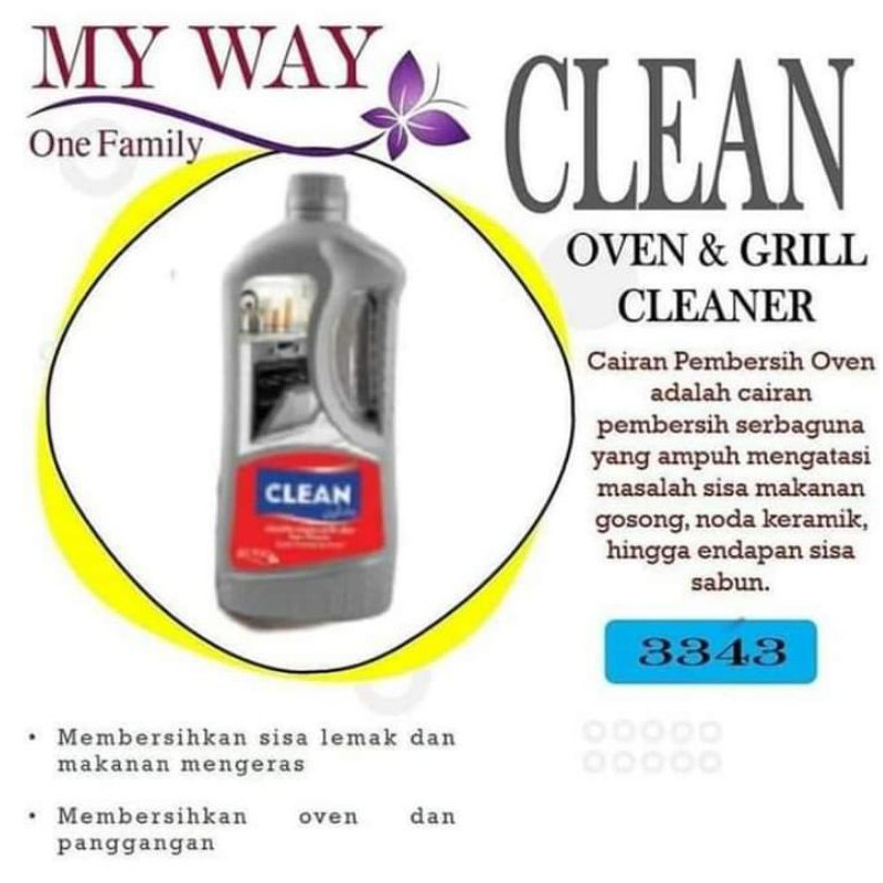 My Way Clean Oven Cleaner