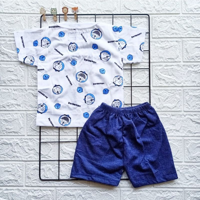 SETELAN BAJU ANAK LAKI LAKI// SETELAN ANAK//  BAJU ANAK LAKI LAKI// BAJU ANAK COWOK// SETELAN ANAK// PAKAIAN ANAK LAKI LAKI// KAOS ANAK// KAOS ANAK KARAKTER// KAOS ANAK BERGAMBAR// setelan anak doraemon// kaos anak// setelan anak cowok