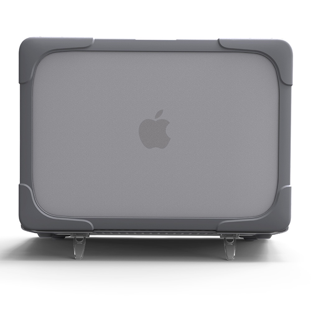 Case with Stand for Macbook Pro 13 Touchbar A1706 A1708 - OMIM09GY Gray