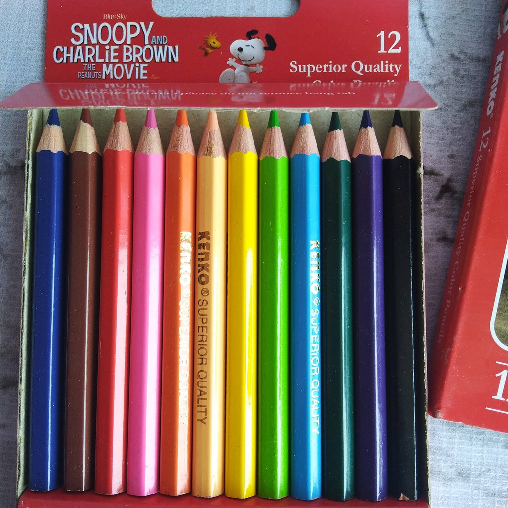 Pensil Warna Set 12 Warna Color Pencil-6