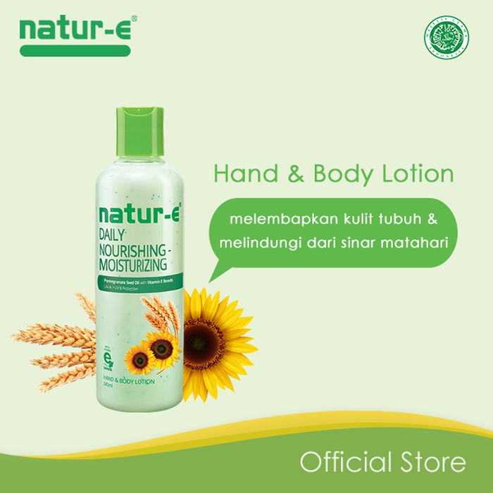 Natur-E 100 IU Hand Body Lotion 245ml