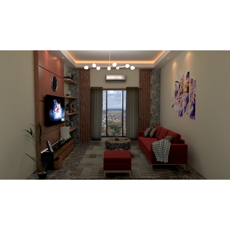 Jasa render interior dan 3d modeling