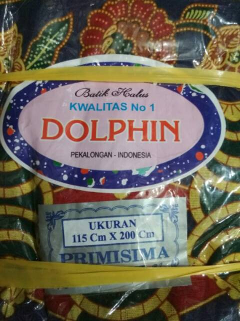 Kain batik sarung dolphin