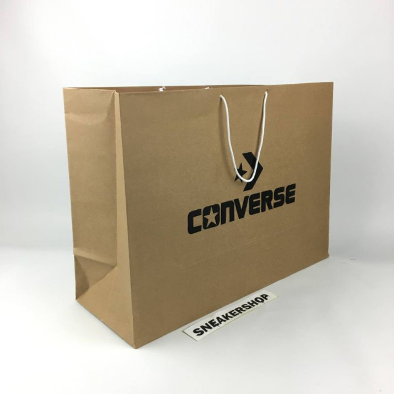 

Paperbag Converse_ Untuk Box Sepatu - Tas Kertas Tempat Kado Paper Bag Kraft
