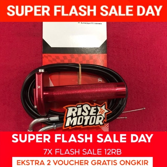 GAS SPONTAN KTC kabel One SS sonic mxking supra vixion bandit xabre rx king gtr megapro byson cbr150