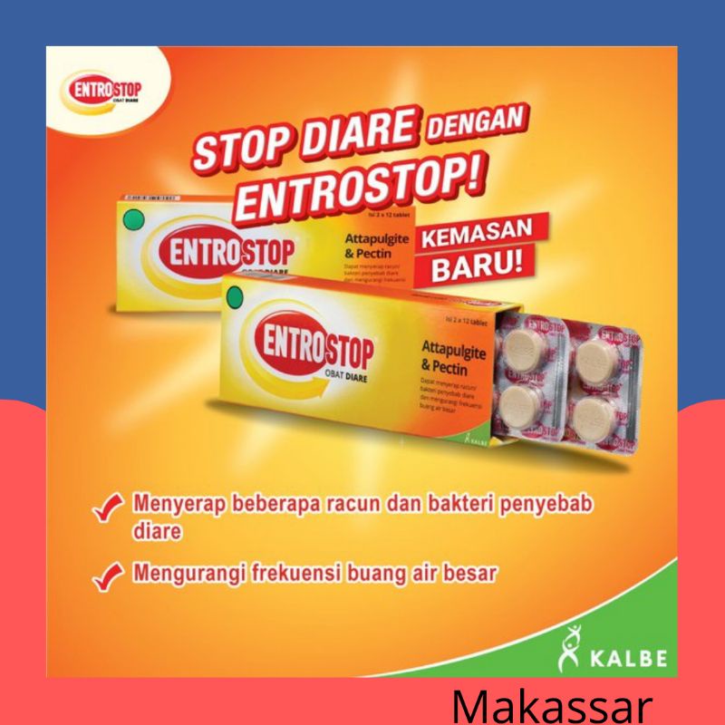 ENTROSTOP obat diare perstrip