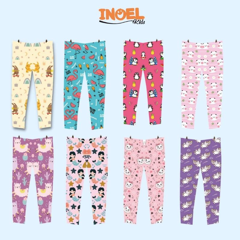 Inoel Kids Legging Anak Perempuan 0-10 Tahun Motif Lucu