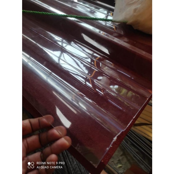 Spandek Transparan Bening