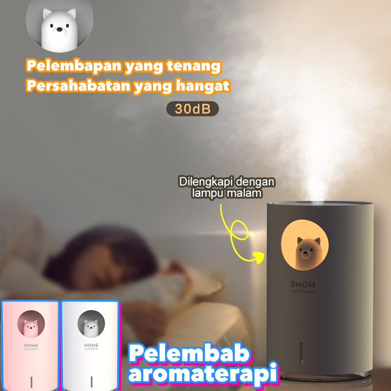 100% ORI cute cat Humidifier 700ML Essential Oil Diffuser Aroma Terapi Pengharum Ruangan