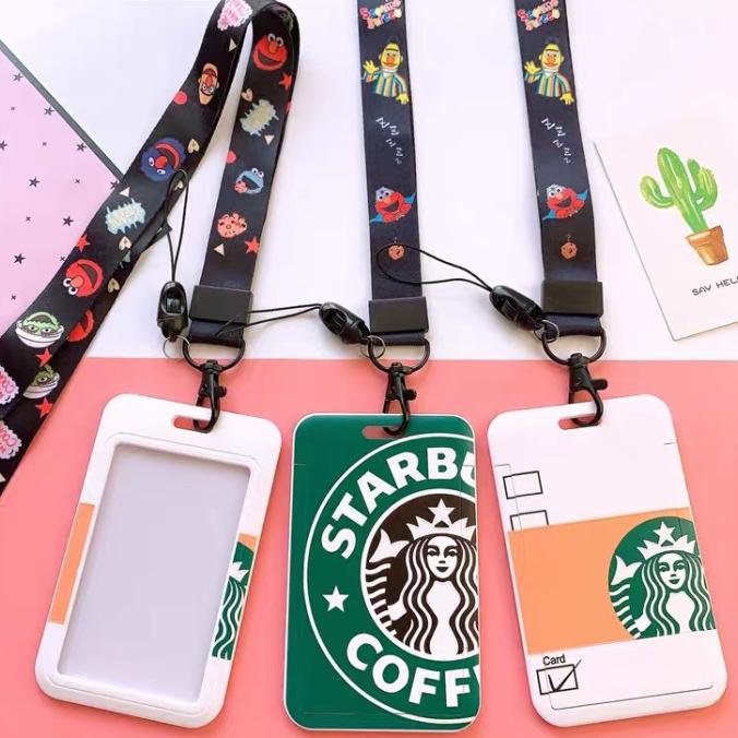 

[[COD]] Tempat Kartu Unik / ID Card Holder Motif Coffee For Kartu MRT HEMAT Kode 82